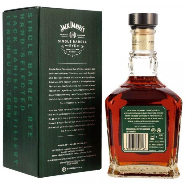 Jack Daniel's Single Barrel Rye ... 1x 0,7 Ltr.