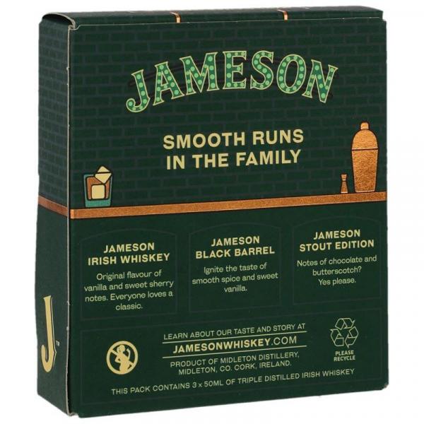 Jameson Tri-Pack 3x50ml ... 1x 0,15 Ltr.