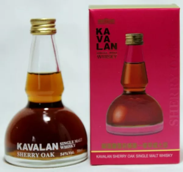 Kavalan Sherry Oak Miniatur ... 1x 0,05 Ltr.