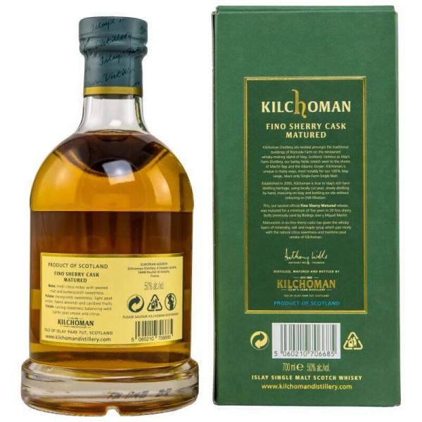 Kilchoman Fino Sherry Cask Matured 2023 Limited Edition ... 1x 0,7 Ltr.