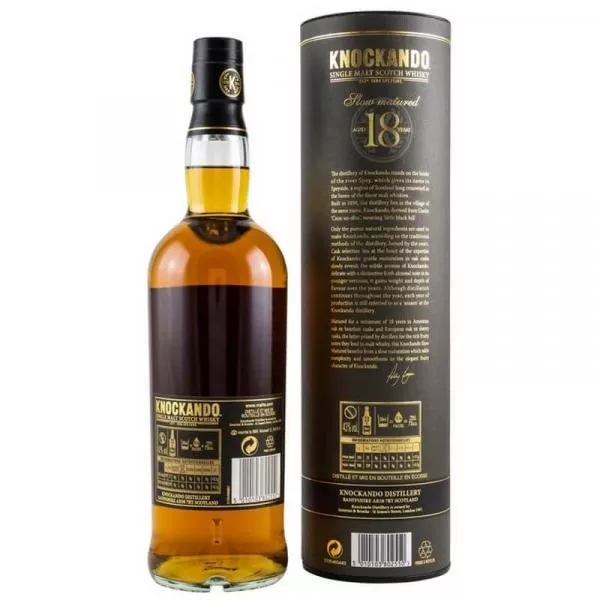 Knockando 18 Jahre Slow Matured ... 1x 0,7 Ltr. Knockando 18 Jahre Slow Matured ... 1x 0,7 Ltr.