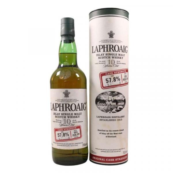 Laphroaig 10 Jahre Cask strength Batch 001 ... 1x 0,7 Ltr.