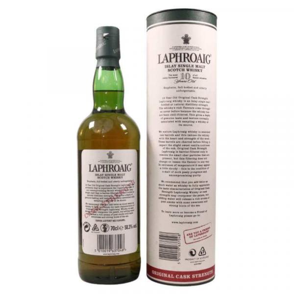 Laphroaig 10 Jahre Cask strength Batch 002 Jan. 2010 ... 1x 0,7 Ltr.