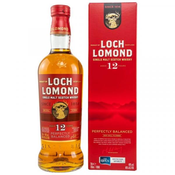 Loch Lomond 12 Jahre dechar/rechar – Single Malt Scotch Whisky ... 1x 0,7 Ltr.