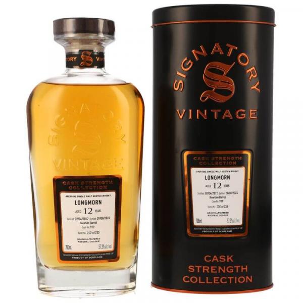Longmorn 2012 - 2024 Signatory CS Cask No. 919 ... 1x 0,7 Ltr.