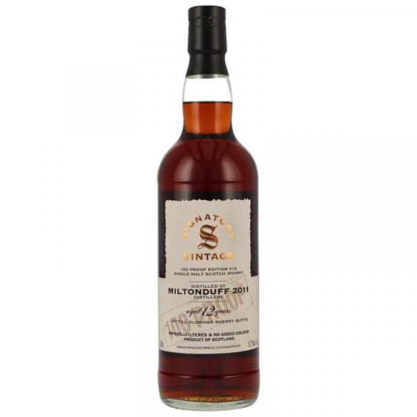 Miltonduff 2011/2024 - 12 Jahre - Signatory 100 Proof Edition #14 ... 1x 0,7 Ltr.