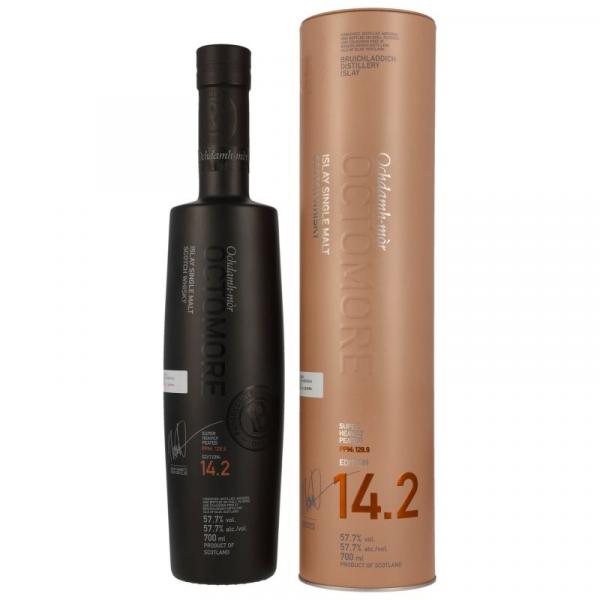 Octomore 14.2 - 5 y.o. - Release 2023 - 128,9 ppm ... 1x 0,7 Ltr.