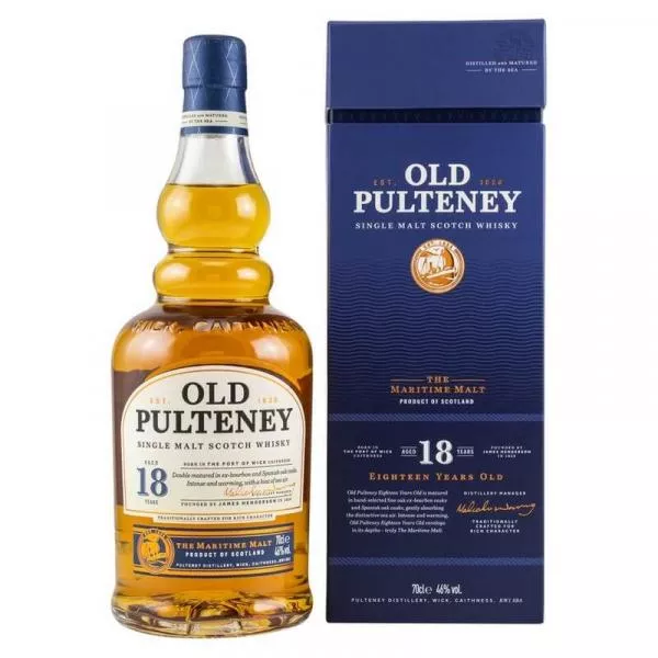 Old Pulteney 18 Jahre ... 1x 0,7 Ltr. Old Pulteney 18 Jahre ... 1x 0,7 Ltr.