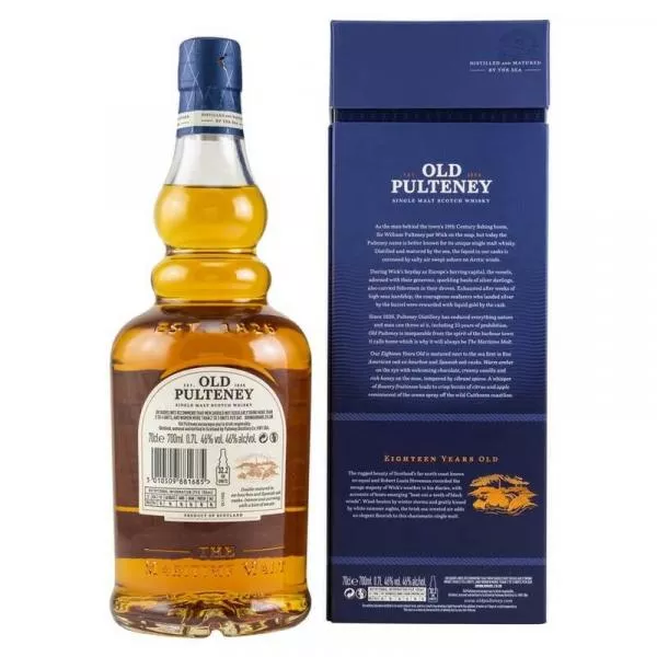 Old Pulteney 18 Jahre ... 1x 0,7 Ltr. Old Pulteney 18 Jahre ... 1x 0,7 Ltr.