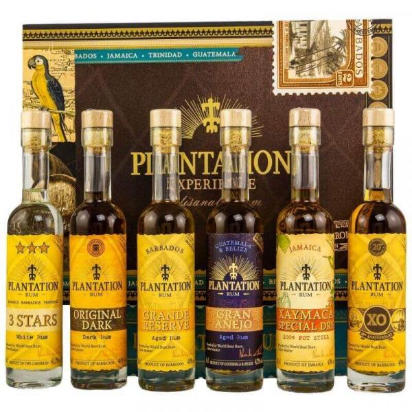 Plantation Experience Box 6x100ml ... 1x 0,6 Ltr.