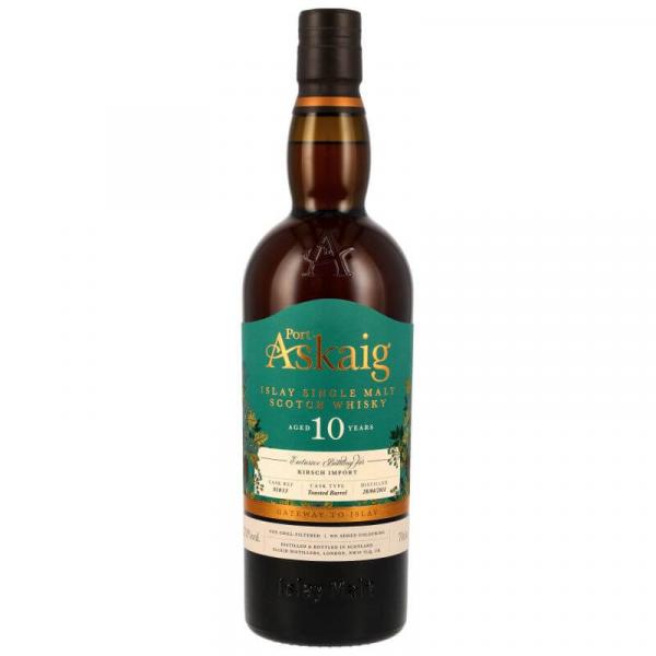 Port Askaig 2014 – 2025 | 10 Jahre | Toasted Barrel Nr. 1033 | Islay Single Malt Scotch Whisky ... 1x 0,7 Ltr.