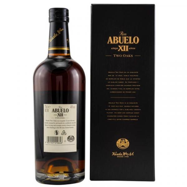 Ron Abuelo XII Two Oaks Double Matured ... 1x 0,7 Ltr.