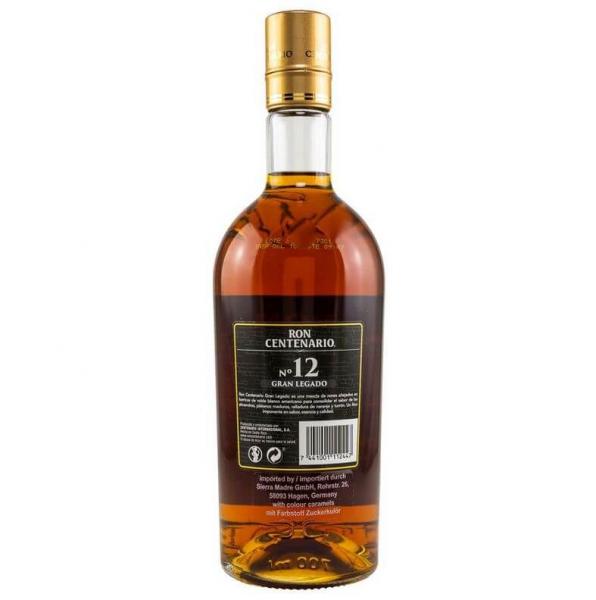 Ron Centenario 12 Jahre Gran Legado ... 1x 0,7 Ltr.