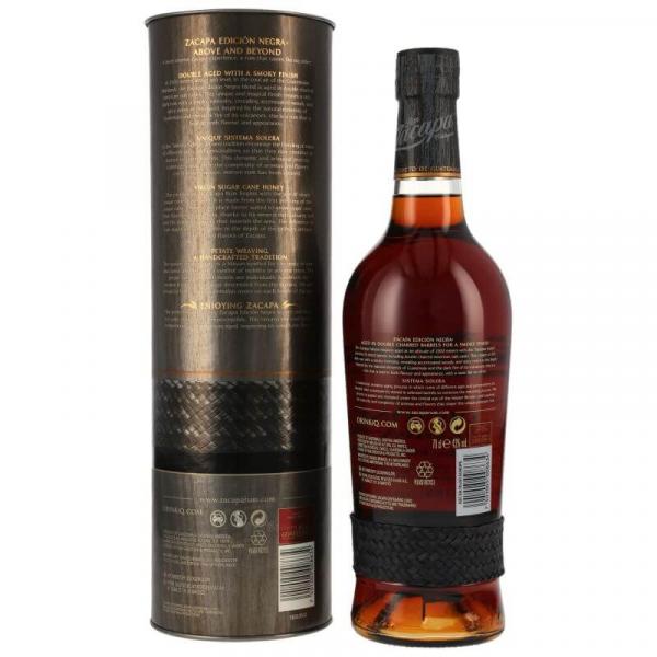 Ron Zacapa Edicion Negra ... 1x 0,7 Ltr.