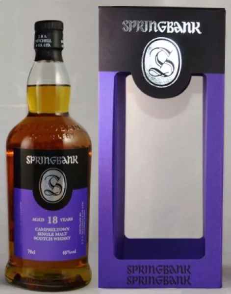 Springbank 18 Jahre ... 1x 0,7 Ltr.