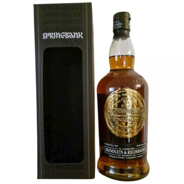 Springbank 2001 - 10 Jahre, Rundlets + Kilderkins ... 1x 0,7 Ltr.