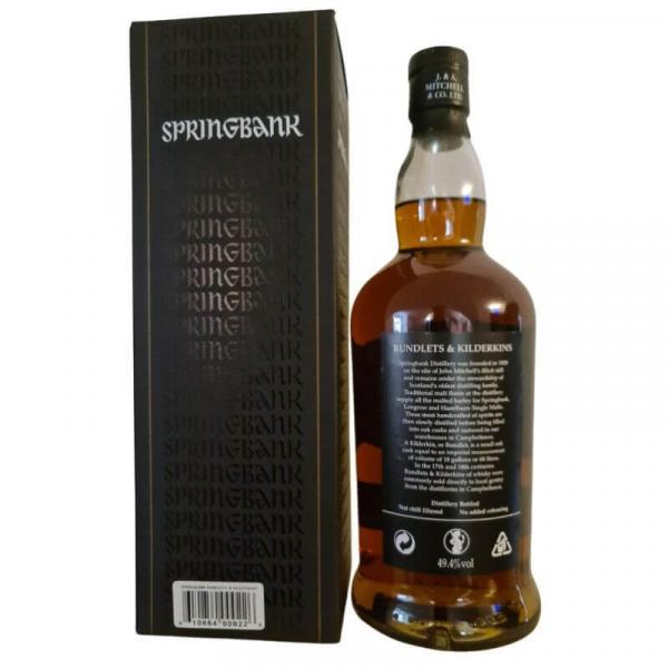 Springbank 2001 - 10 Jahre, Rundlets + Kilderkins ... 1x 0,7 Ltr.