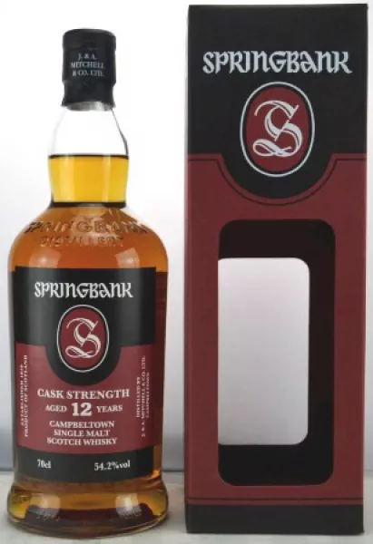 Springbank 12 Jahre Cask Strength ... 1x 0,7 Ltr.