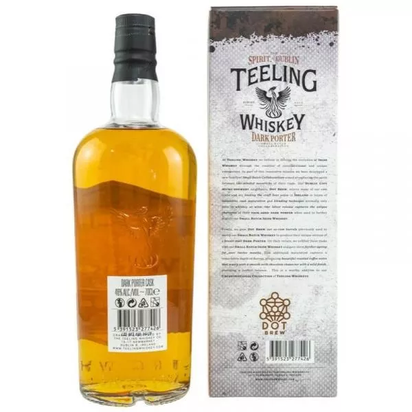 Teeling Dark Porter ... 1x 0,7 Ltr. Teeling Dark Porter ... 1x 0,7 Ltr.