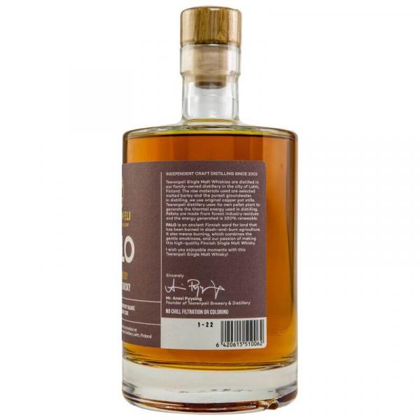 Teerenpeli Palo - Peated Sherry Single Malt Whisky ... 1x 0,7 Ltr.