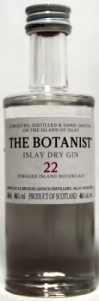 The Botanist Gin Miniatur ... 1x 0,05 Ltr. The Botanist Gin Miniatur ... 1x 0,05 Ltr.