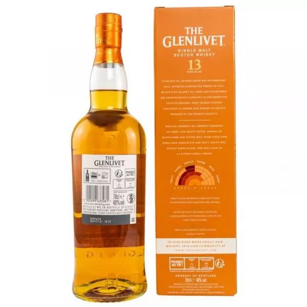 Glenlivet 13 Jahre First Fill American Oak ... 1x 0,7 Ltr. Glenlivet 13 Jahre First Fill American Oak ... 1x 0,7 Ltr.