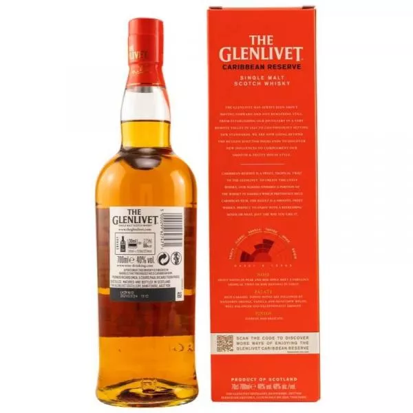 Glenlivet Caribbean Reserve ... 1x 0,7 Ltr.