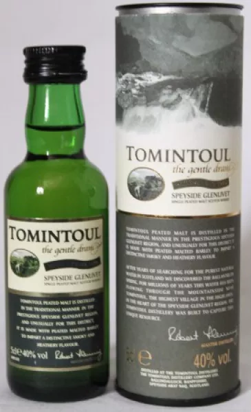 Tomintoul Peated Miniatur ... 1x 0,05 Ltr.