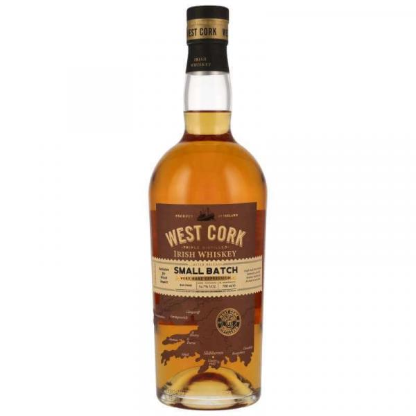 West Cork Single Malt - Rum Finish 54,7% Cask Strength ... 1x 0,7 Ltr.