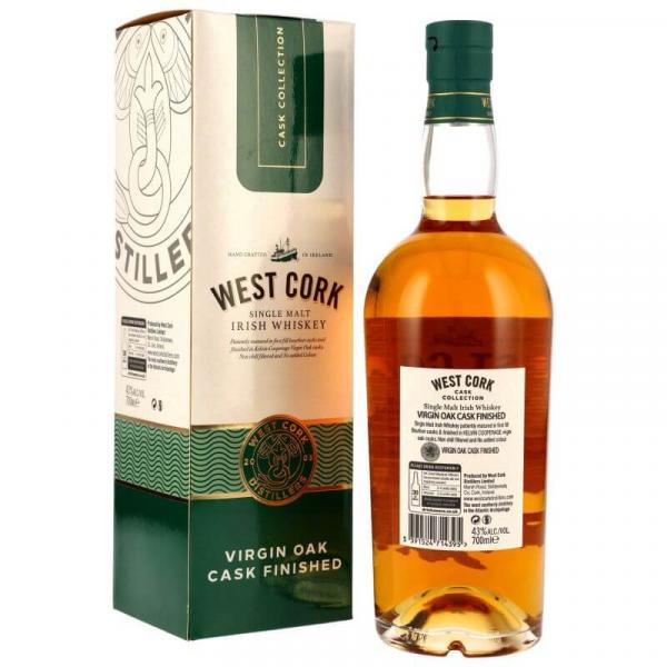 West Cork Single Malt Virgin Oak Cask Finish ... 1x 0,7 Ltr.