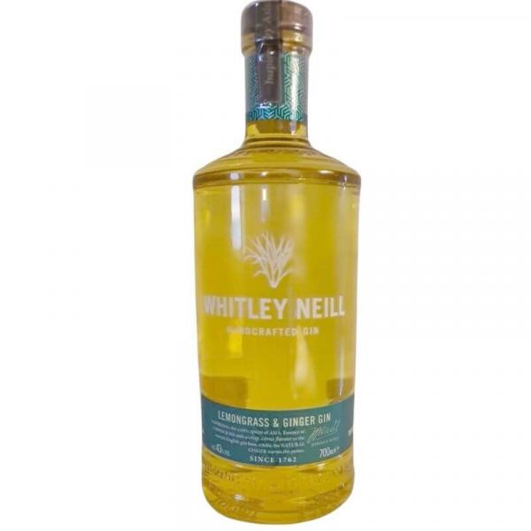 Whitley Neill Lemongrass + Ginger Handcrafted Dry Gin ... 1x 0,7 Ltr.