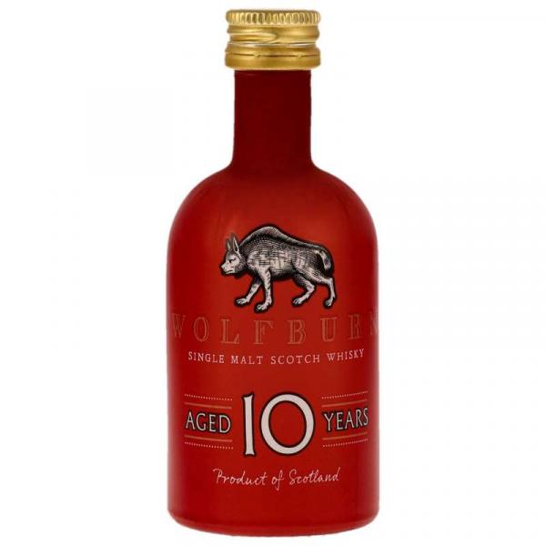 Wolfburn 10 Jahre Mini ... 1x 0,05 Ltr.