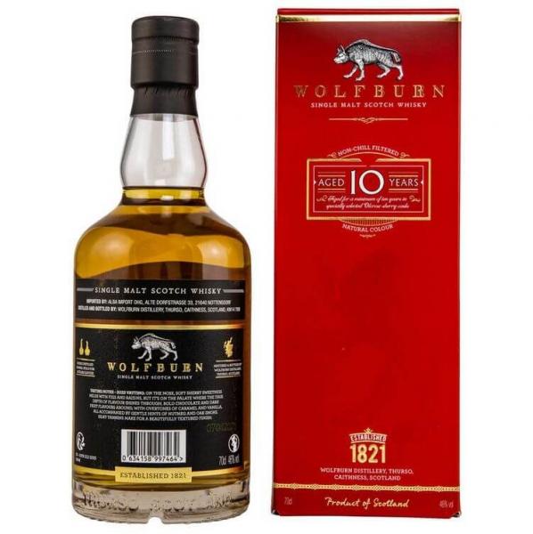 Wolfburn 10 Jahre Sherry Casks ... 1x 0,7 Ltr.