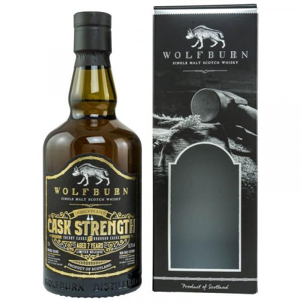 Wolfburn Cask Strength 7 Jahre ... 1x 0,7 Ltr.