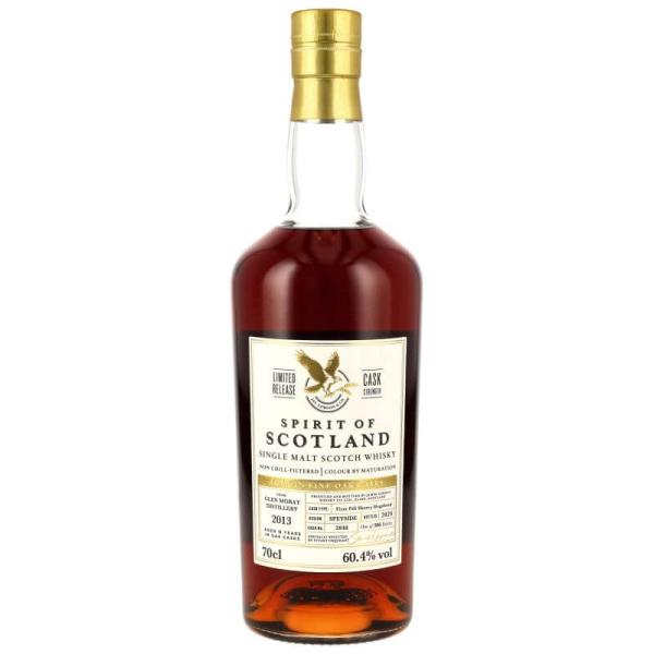 Glen Moray 2013 - 12 Jahre, 1st fill Sherry GM Spirit of Scotland