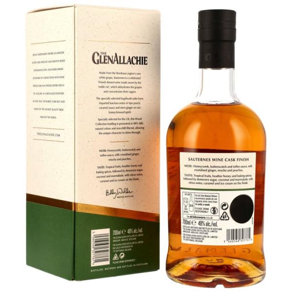 Glenallachie 12 Jahre - Sauternes Wood finish