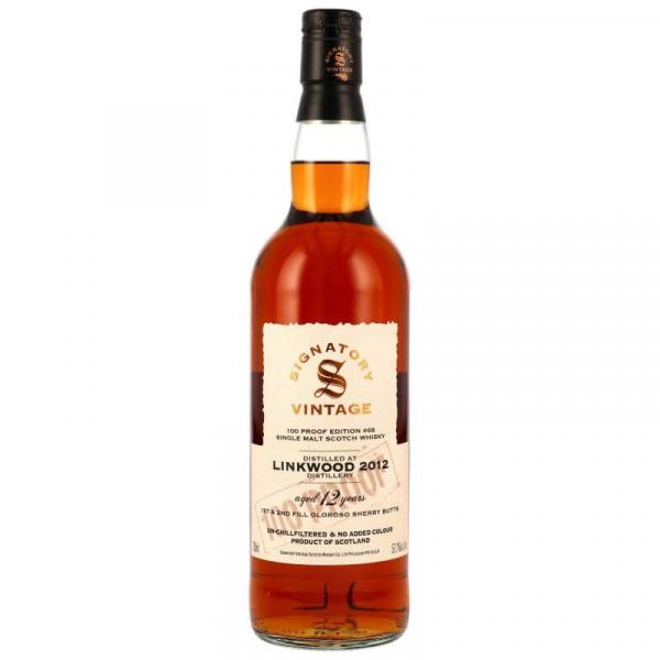 Linkwood 2012/2025 - 12 Jahre - 1st & 2nd Fill Oloroso Sherry Butts - Signatory 100 PROOF Edition Nr. 68