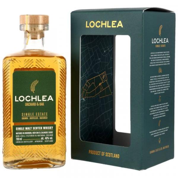 Lochlea Distillery Orchard & Oak - Bourbon, New Oak & Calvados Casks ... 1x 0,7 Ltr.