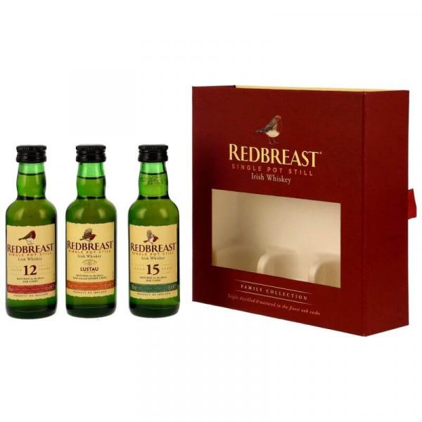 Redbreast Family Collection Miniaturen 3x0,05l