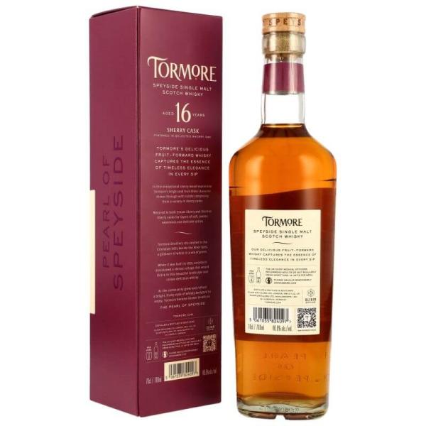 Tormore 16 Jahre Oloroso- + Cream- Sherry Casks